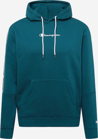 Champion Authentic Athletic Apparel Sweatshirt in Green: front