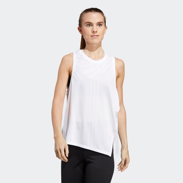 ADIDAS PERFORMANCE Sporttop 'Hiit Aeroready Quickburn ' in Wit: voorkant