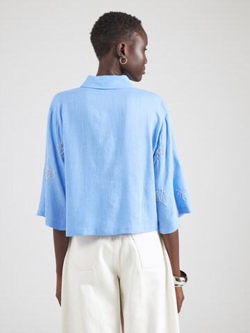 OBJECT Blouse 'OBJMIKA' in Blue