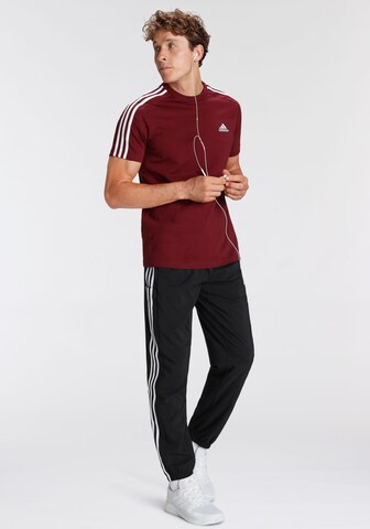 T-Shirt fonctionnel 'Essentials' ADIDAS SPORTSWEAR en rouge