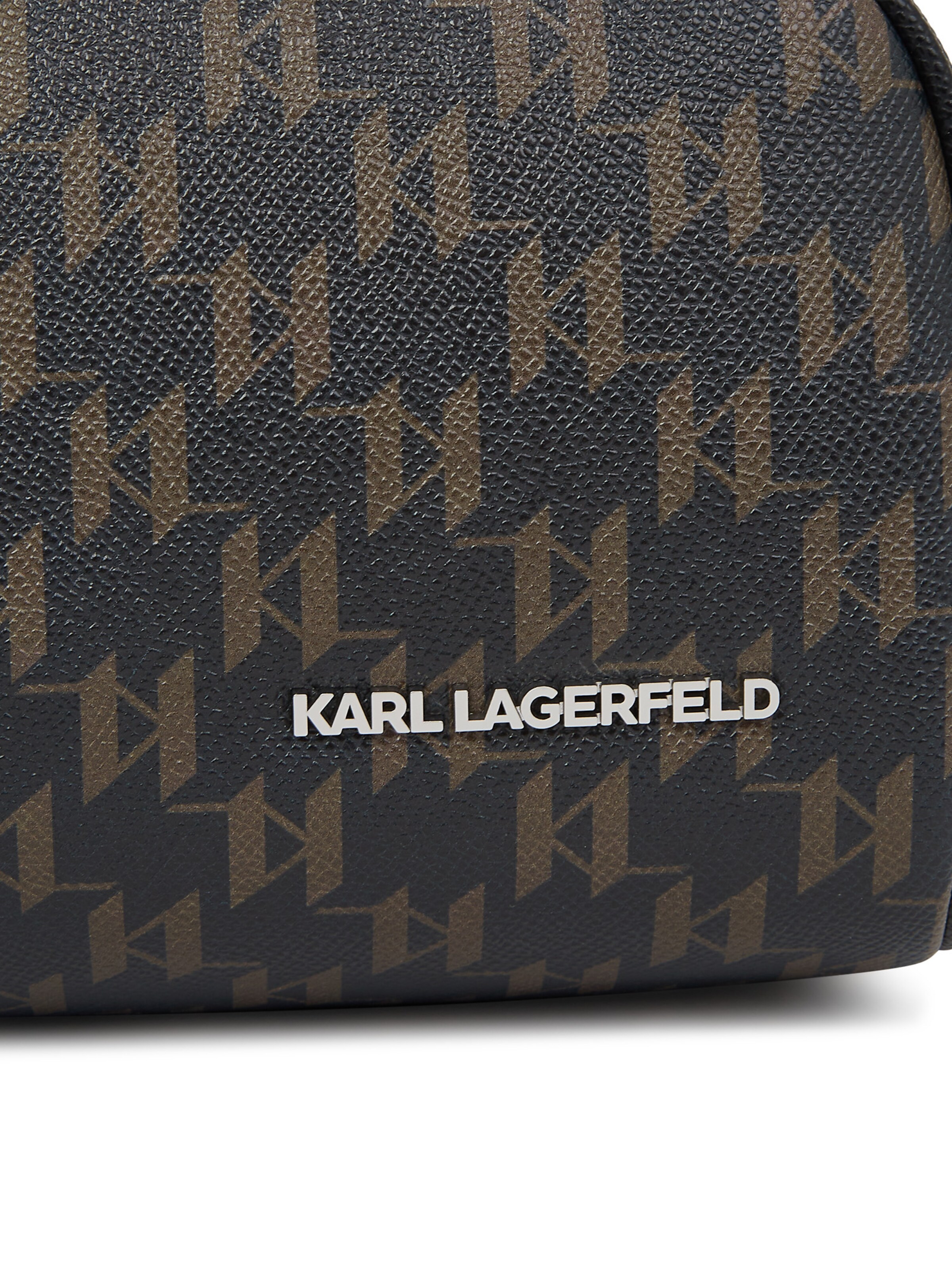 Karl Lagerfeld Piperetáskák 'Monogram' - fekete