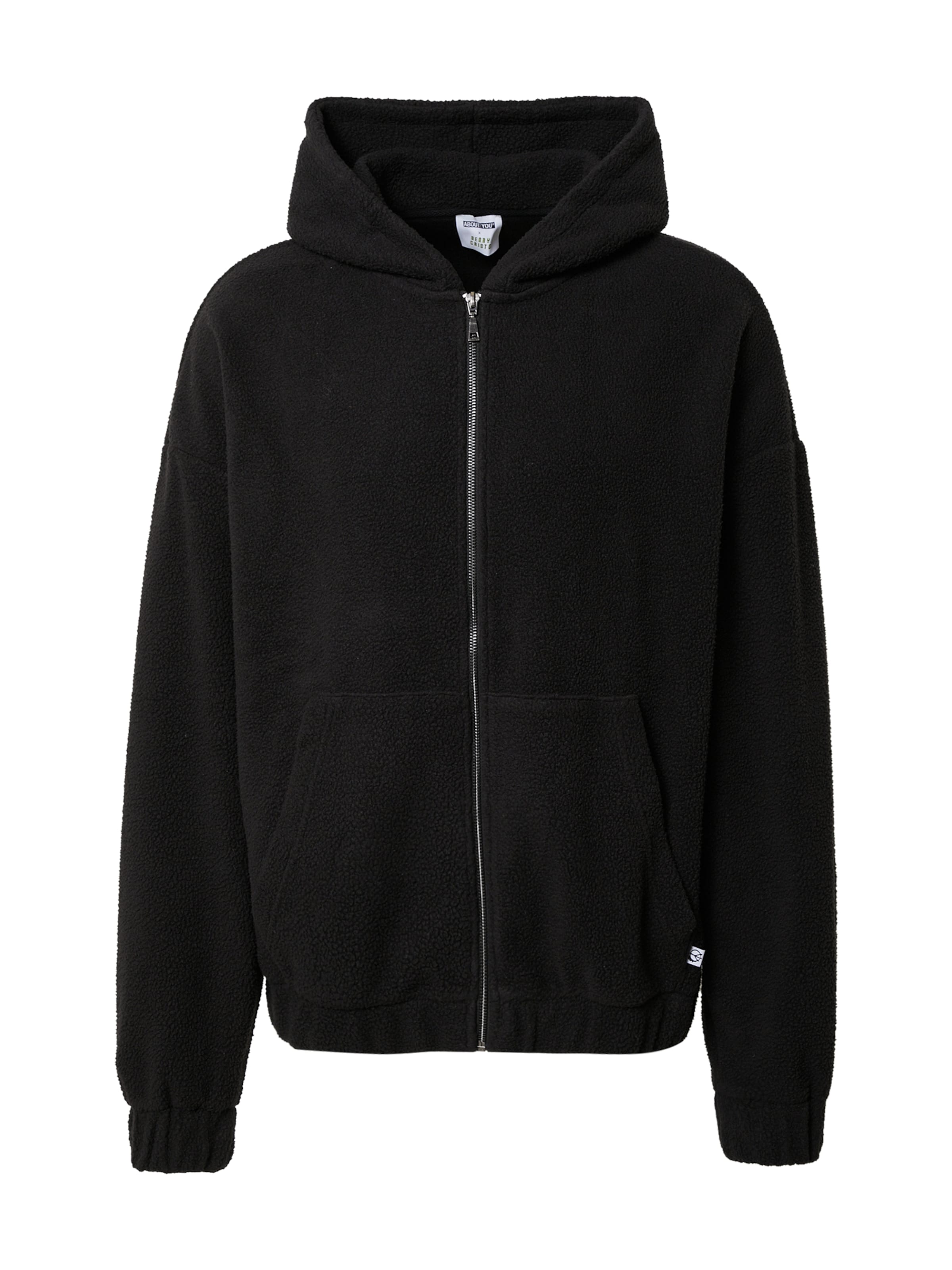 ABOUT YOU x Benny Cristo Prechodná bunda 'Elijah' - Čierna: predná strana