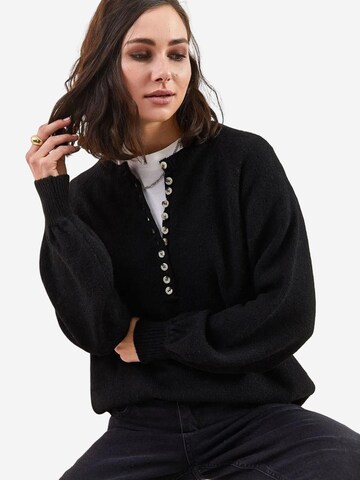 Bianco Lucci Pullover 'Pullover'‌‌‌‌‌‌ in Schwarz
