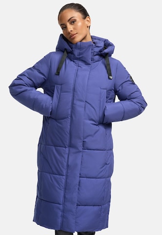 Cappotto invernale di MARIKOO in blu: frontale