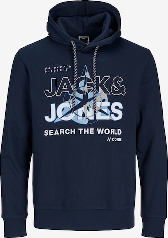 JACK & JONES Sweatshirt 'Hunt' in Blau: Vorderseite