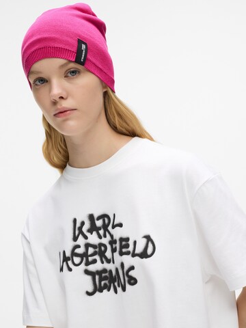 KARL LAGERFELD JEANS Kape | rdeča barva