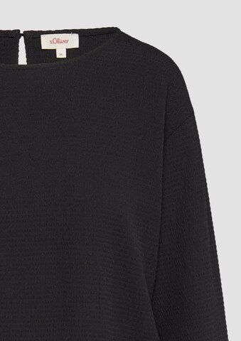 s.Oliver Blouse in Zwart