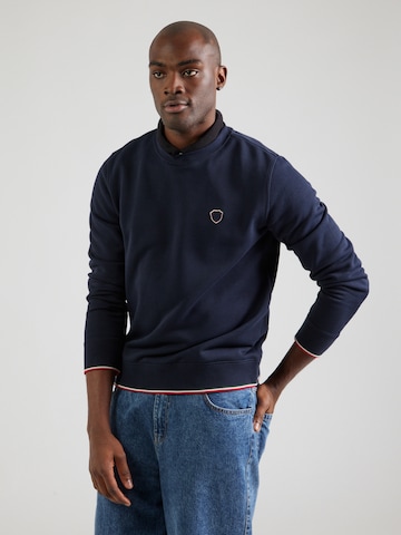 19V69 ITALIA Sweatshirt 'Samu' in Blau: Vorderseite