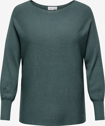 ONLY Carmakoma Sweater 'New Adaline' in Green: front