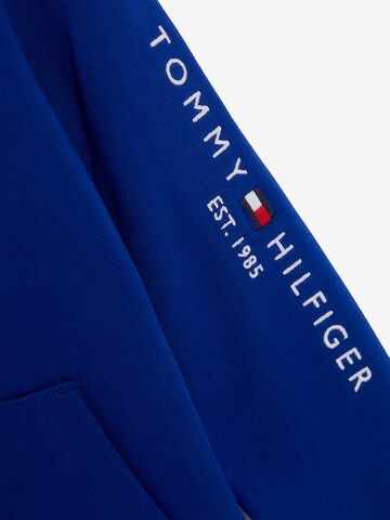 TOMMY HILFIGER Sweat jacket 'Essential' in Blue