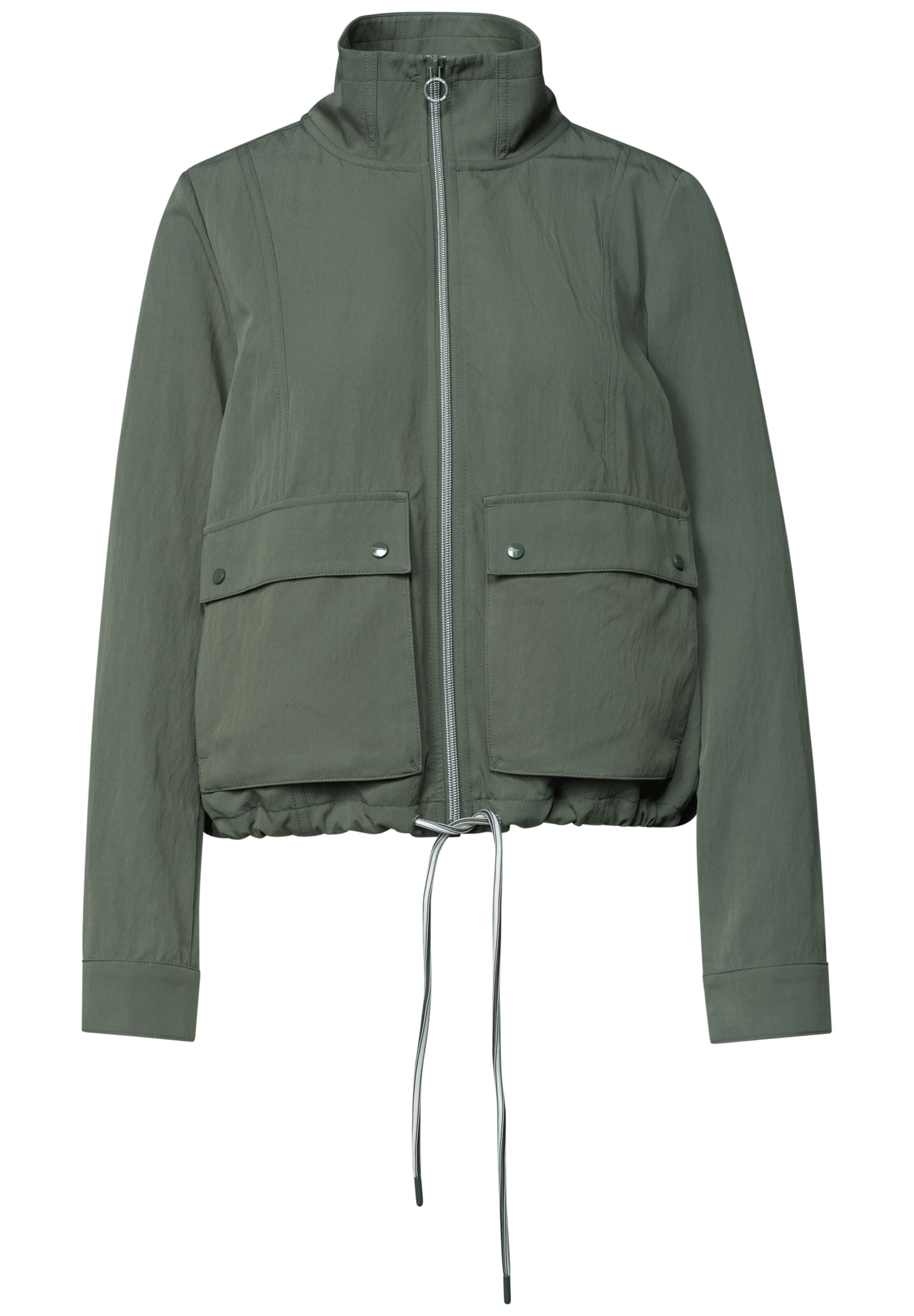 STREET ONE Between-Season Jacket in Green: front