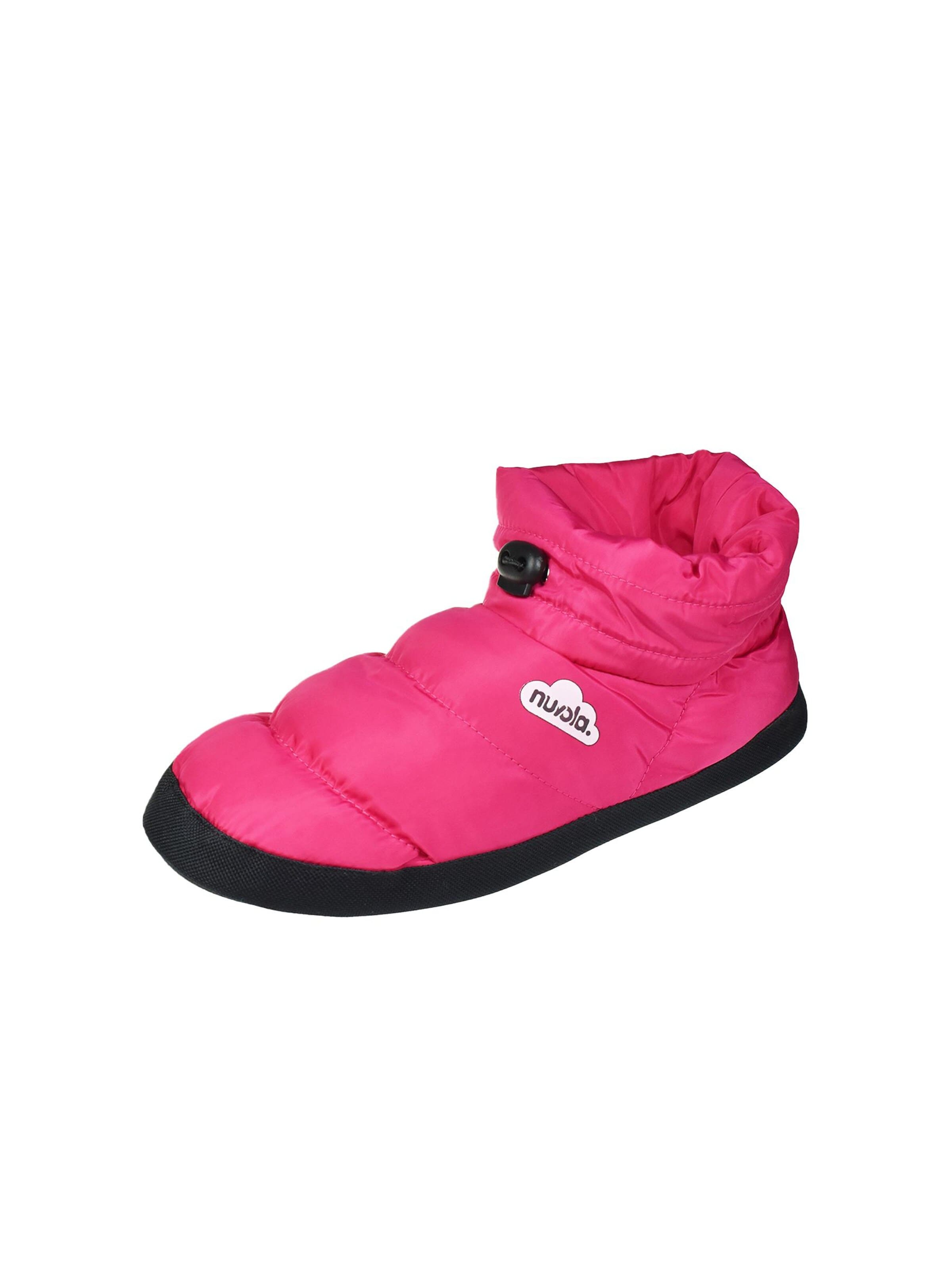 Nuvola. Slipper 'Boot Home' in Pink: front