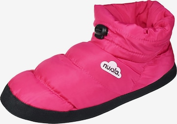 Nuvola. Slipper 'Boot Home' in Pink: front
