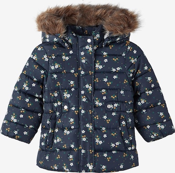 NAME IT Winter Jacket in Blue: front