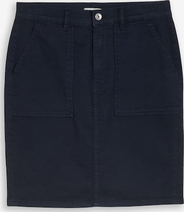 Fustă de la TOM TAILOR pe albastru: față