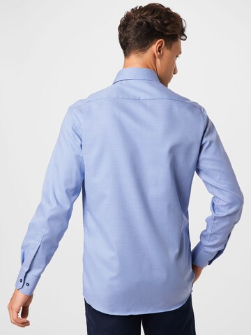 Coupe regular Chemise ETERNA en bleu