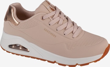 SKECHERS Platform trainers 'Uno-Golden Air' in Beige: front