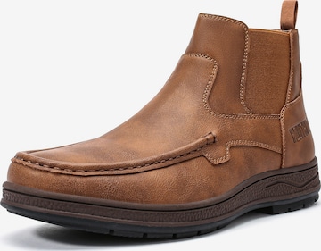 YOUTHUP Boots in Braun: Vorderseite