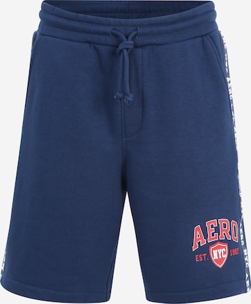 AÉROPOSTALE Regular Pants in Blue: front
