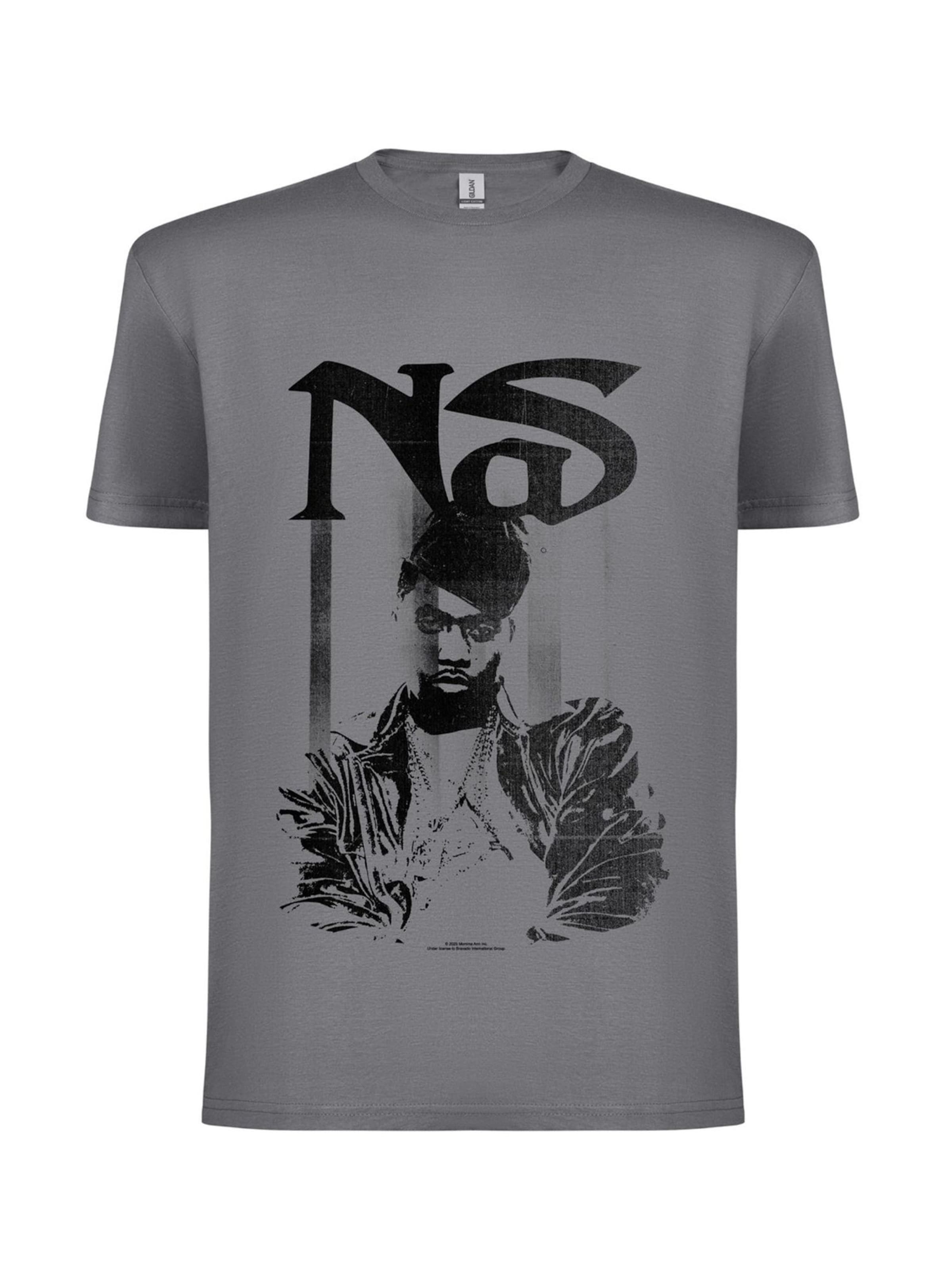 NAS Shirt 'Nas Master' in Grey: front