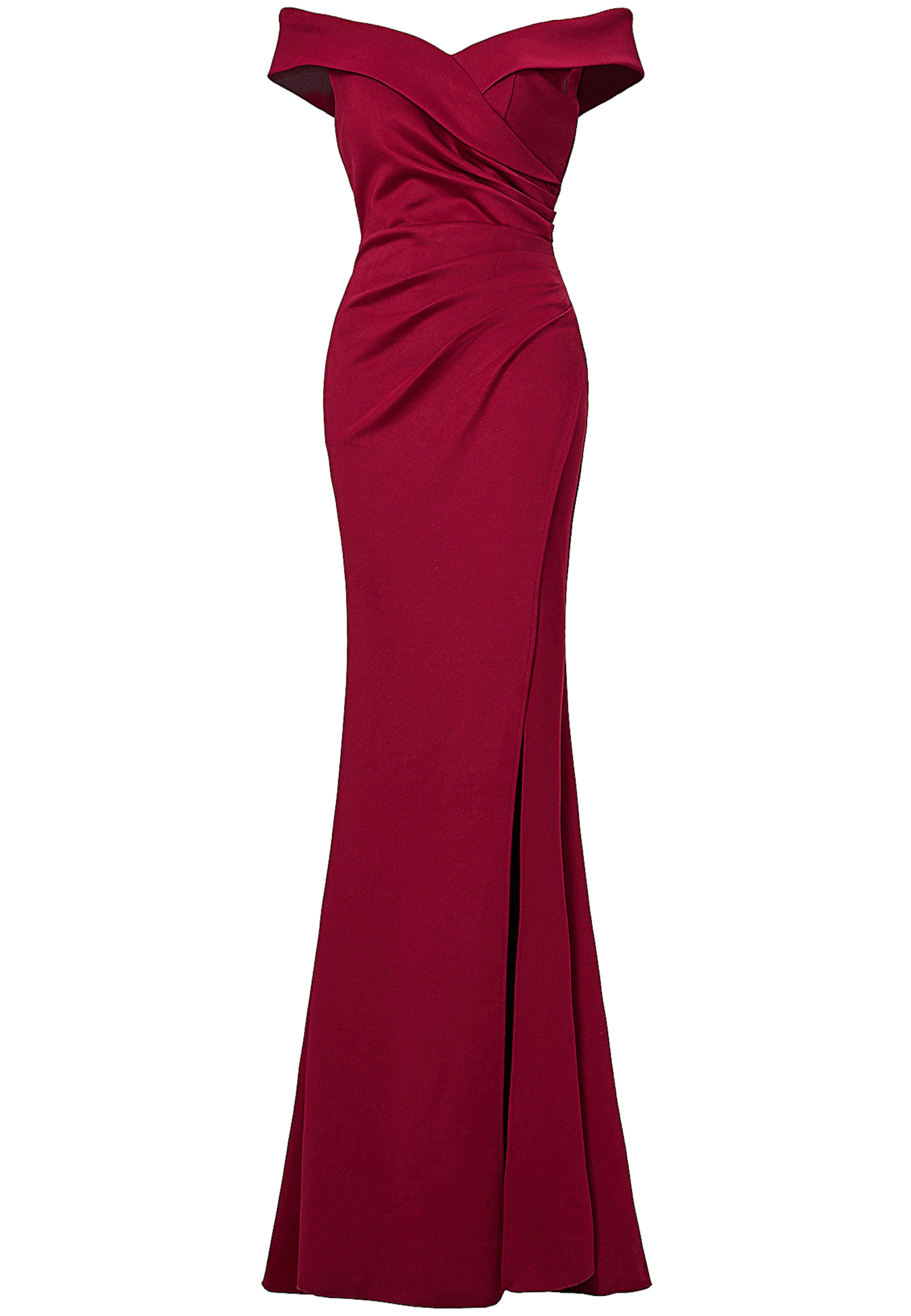 Moda Minx Abendkleid in Rot: Vorderseite