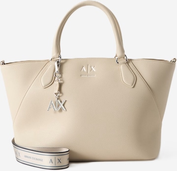 ARMANI EXCHANGE - Shopper en beige: frente
