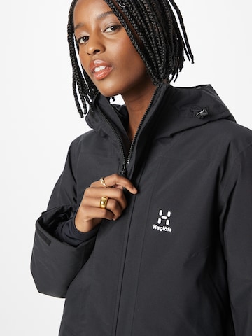 Haglöfs Outdoor Jacket 'Salix' in Black