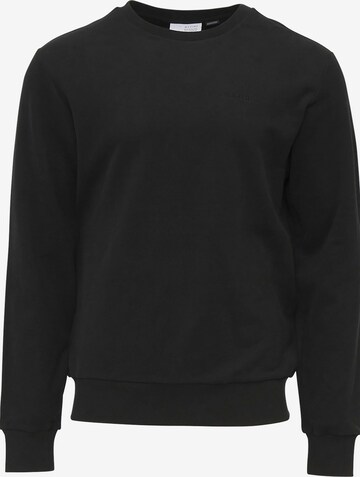 mazine Sweatshirt ' Burwood Sweater ' in Black: front