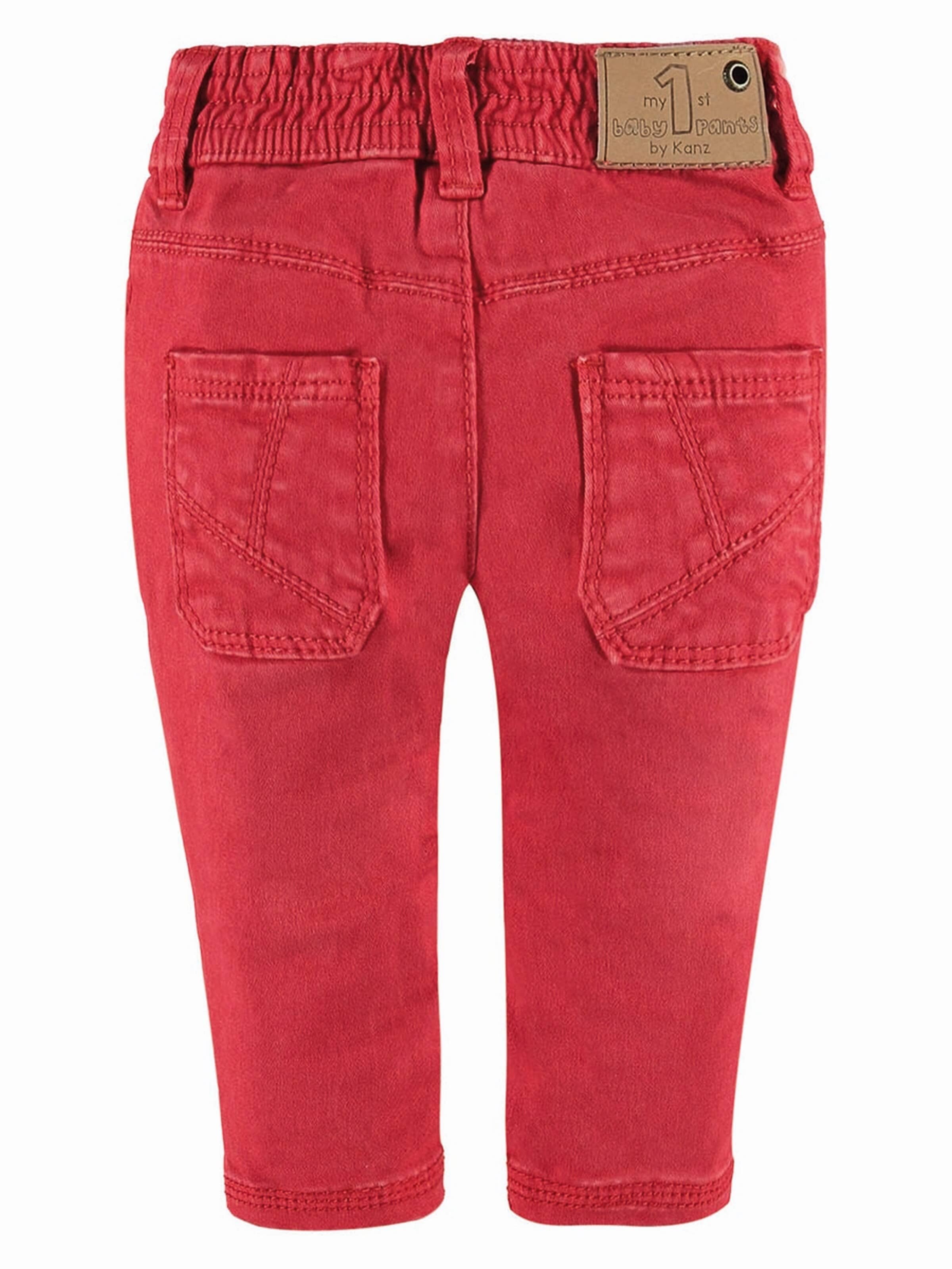 KANZ Regular Pants in Red