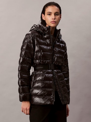 Calvin Klein Téli dzseki - fekete: elől