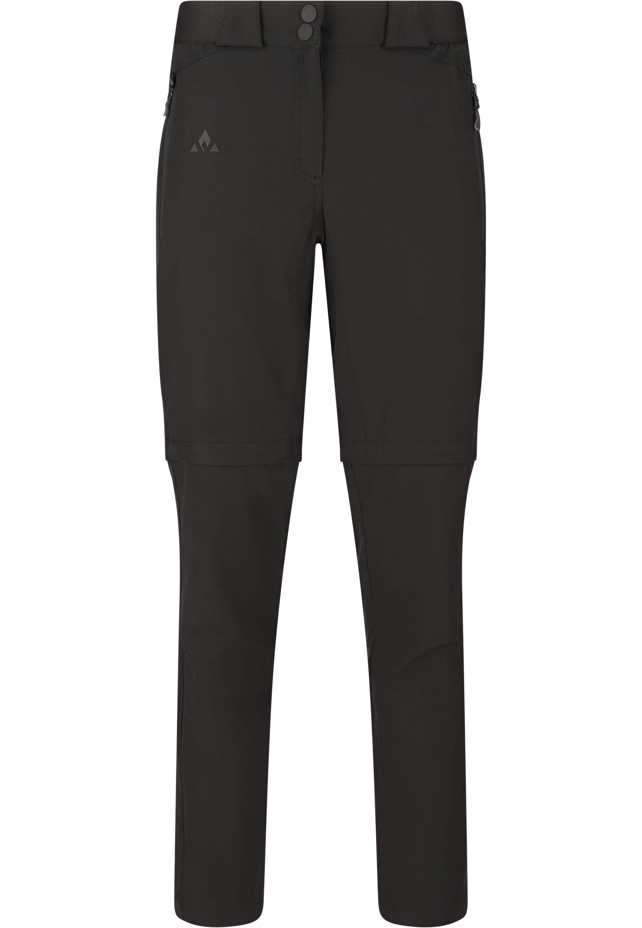 Whistler Regular Outdoor trousers 'Gerd V2' in Black: front