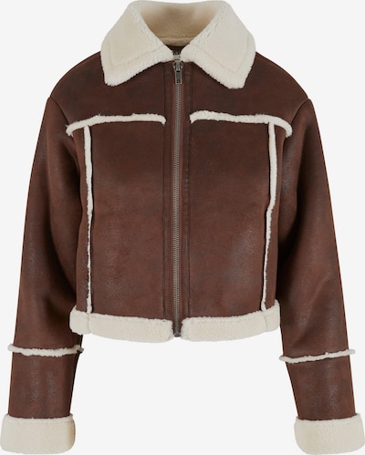 Urban Classics Übergangsjacke in creme / braun, Produktansicht