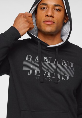 Bruno Banani LM Sweatshirt in Schwarz