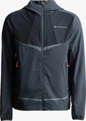 Manteau mi-saison MONTERRAIN en gris : devant