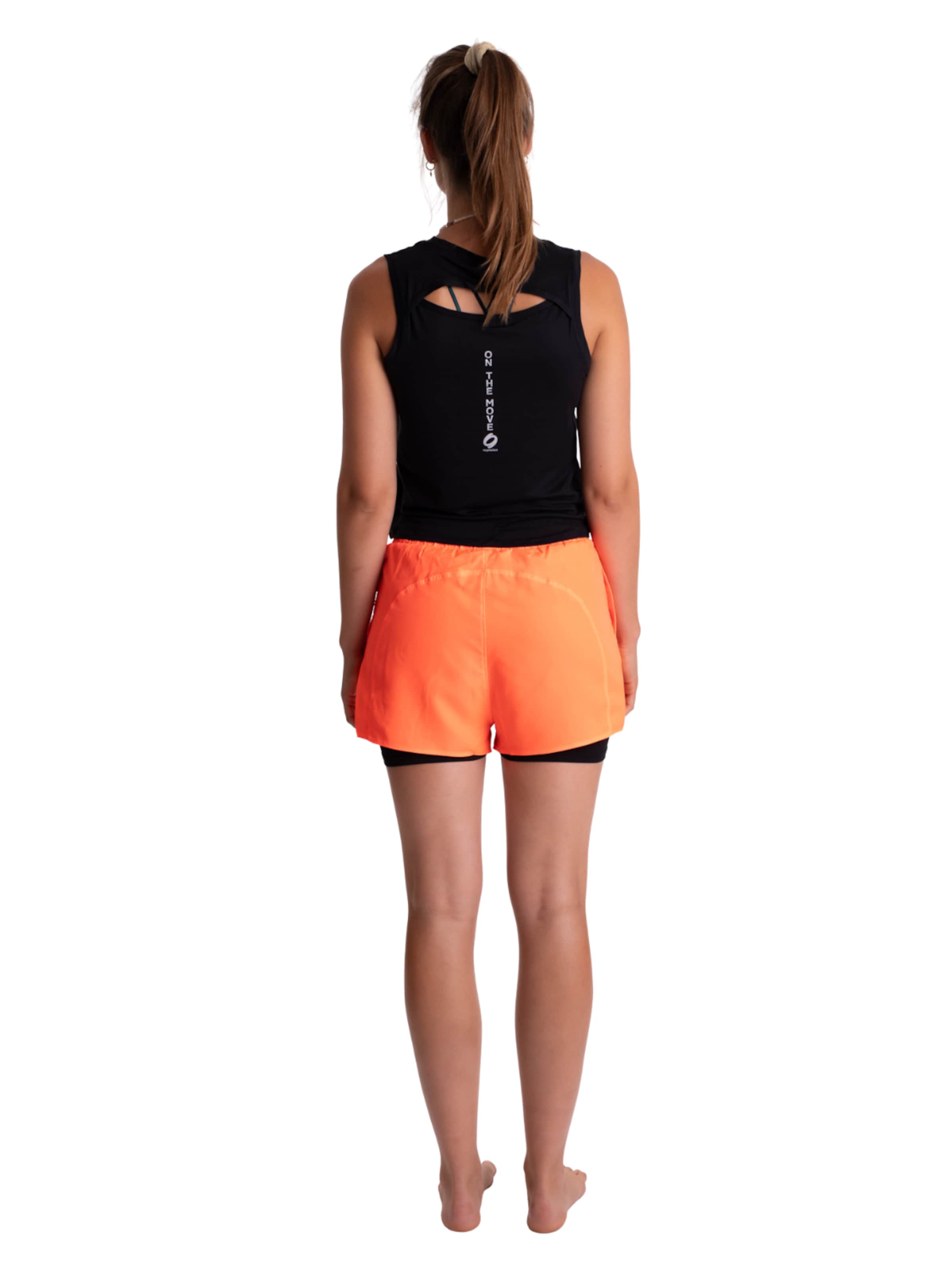 mymotus Regular Sporthose‌ in Orange