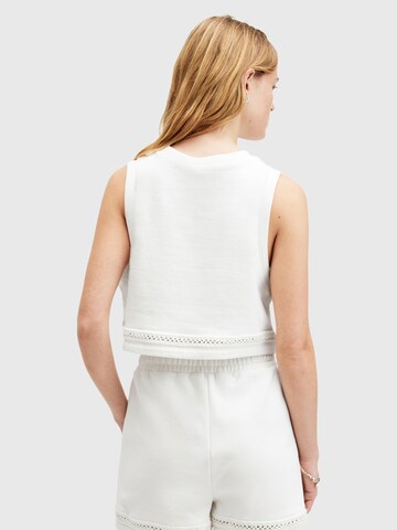 AllSaints Top 'EWELINA' (GOTS) in Weiß: Rückseite