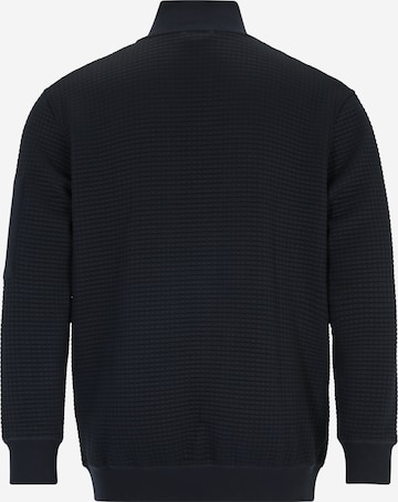 Jack & Jones Plus Sweatshirt 'BLACK' in Blauw