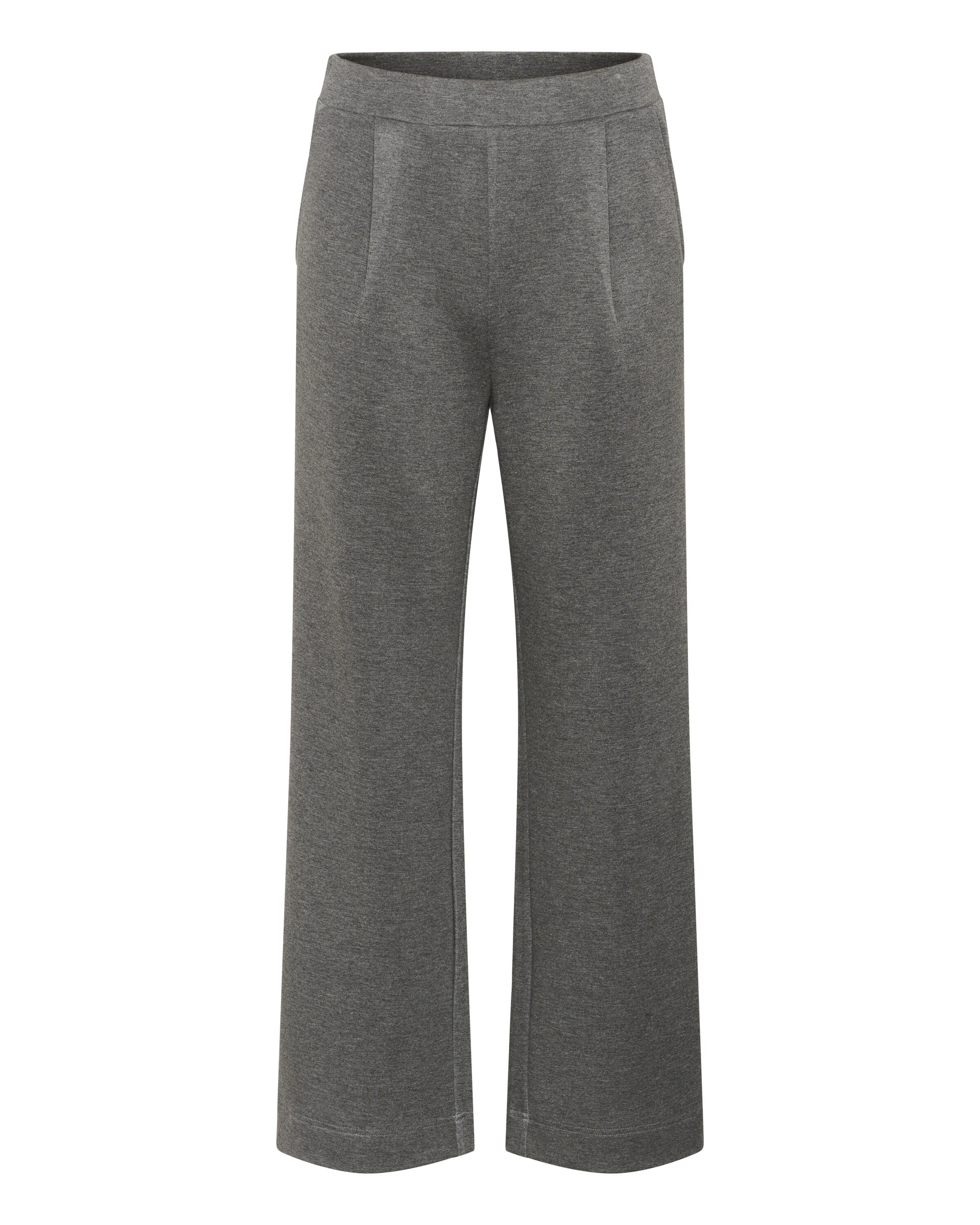 SOAKED IN LUXURY Pantalon en gris chiné, Vue avec produit