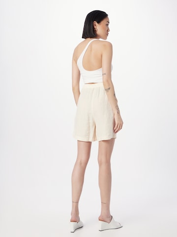 MOS MOSH Wide Leg Shorts in Beige