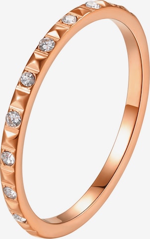 Hey Happiness Ring 'Pyramid' in Gold: front