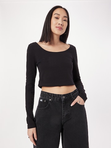ABOUT YOU Shirt 'Ashley' in Black: front
