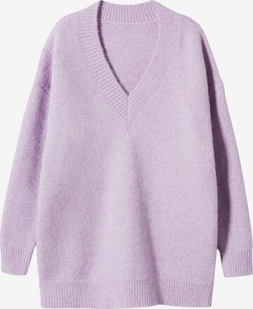 Pull-over 'Anec' MANGO en violet : devant