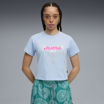 PUMA Functioneel shirt 'Shooting Stars' in Blauw: voorkant