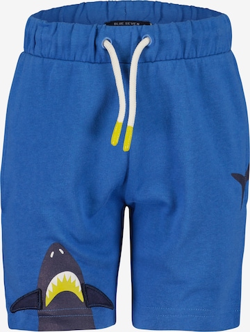 BLUE SEVEN Regular Byxa i blå: framsida