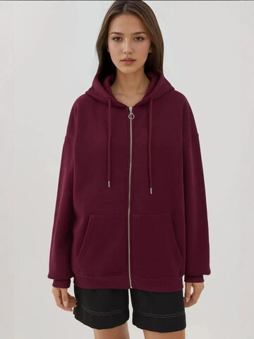 Hiccup Sweatjacke in Rot