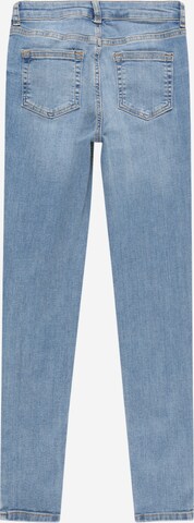 Slimfit Jeans 'Runa' de la Pieces Kids pe albastru