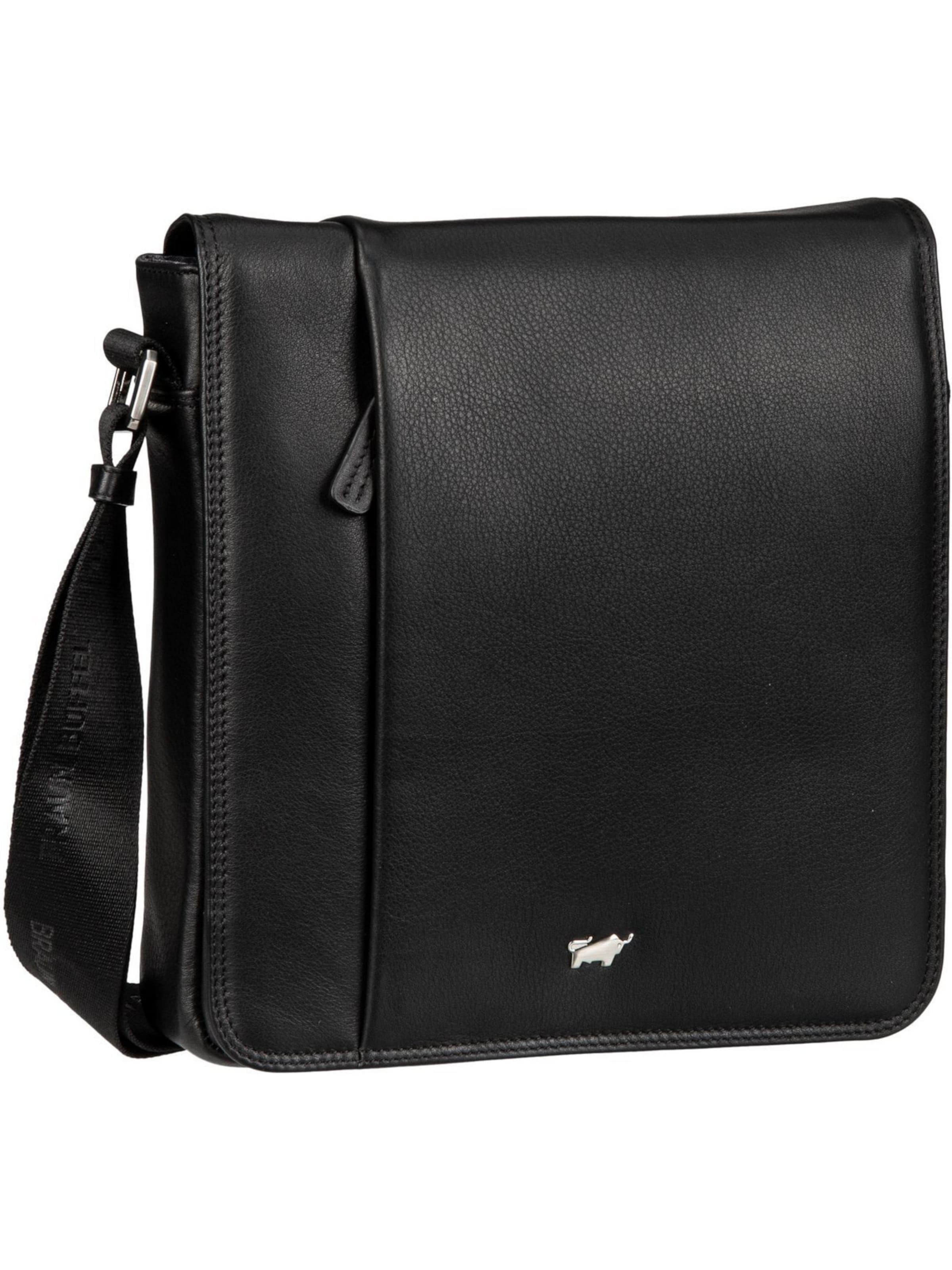 Braun Büffel Umhängetasche ' GOLF 3.0 XBody M Flap' in Schwarz: Vorderseite