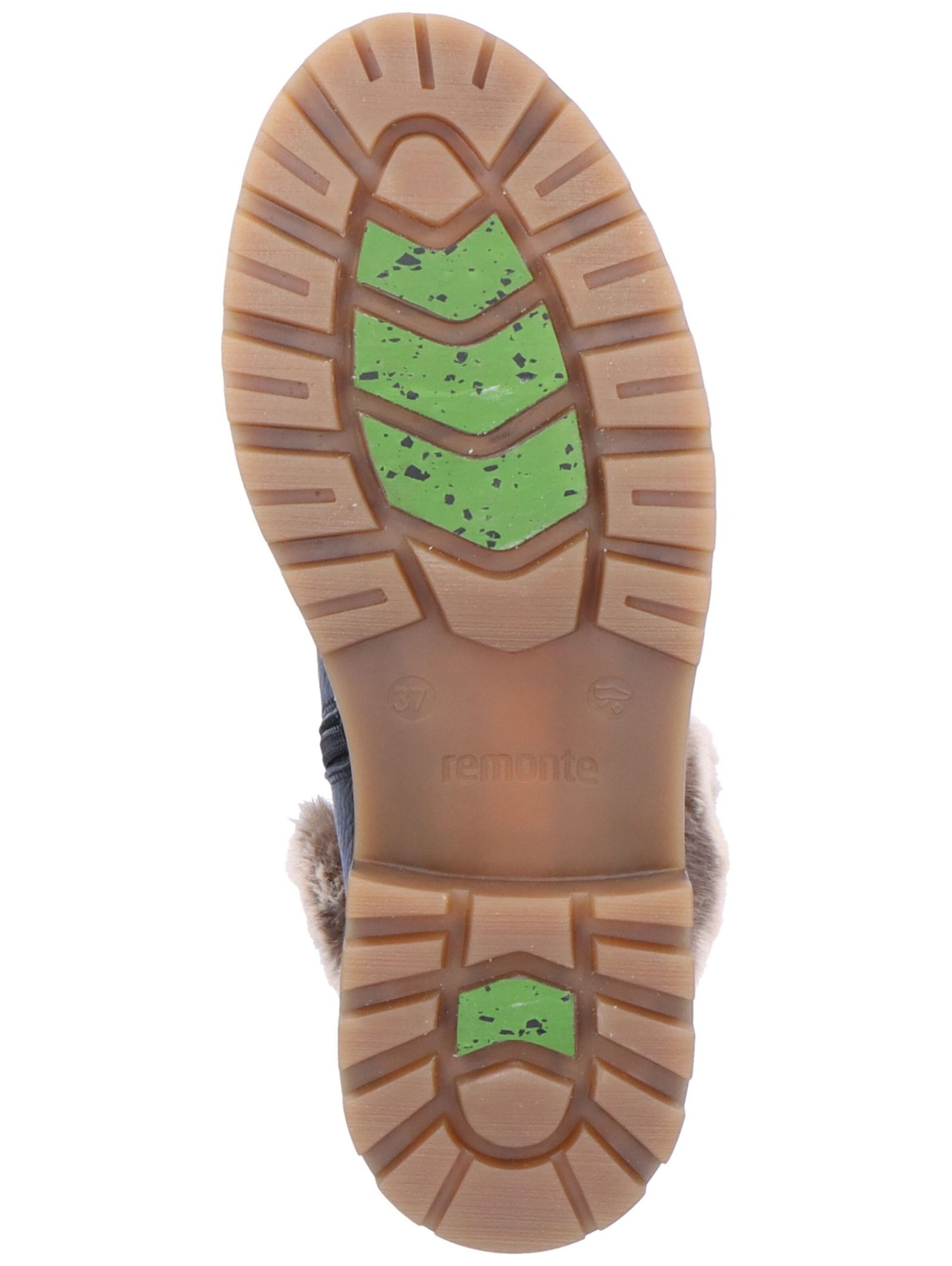 REMONTE Schnürstiefelette in Schwarz