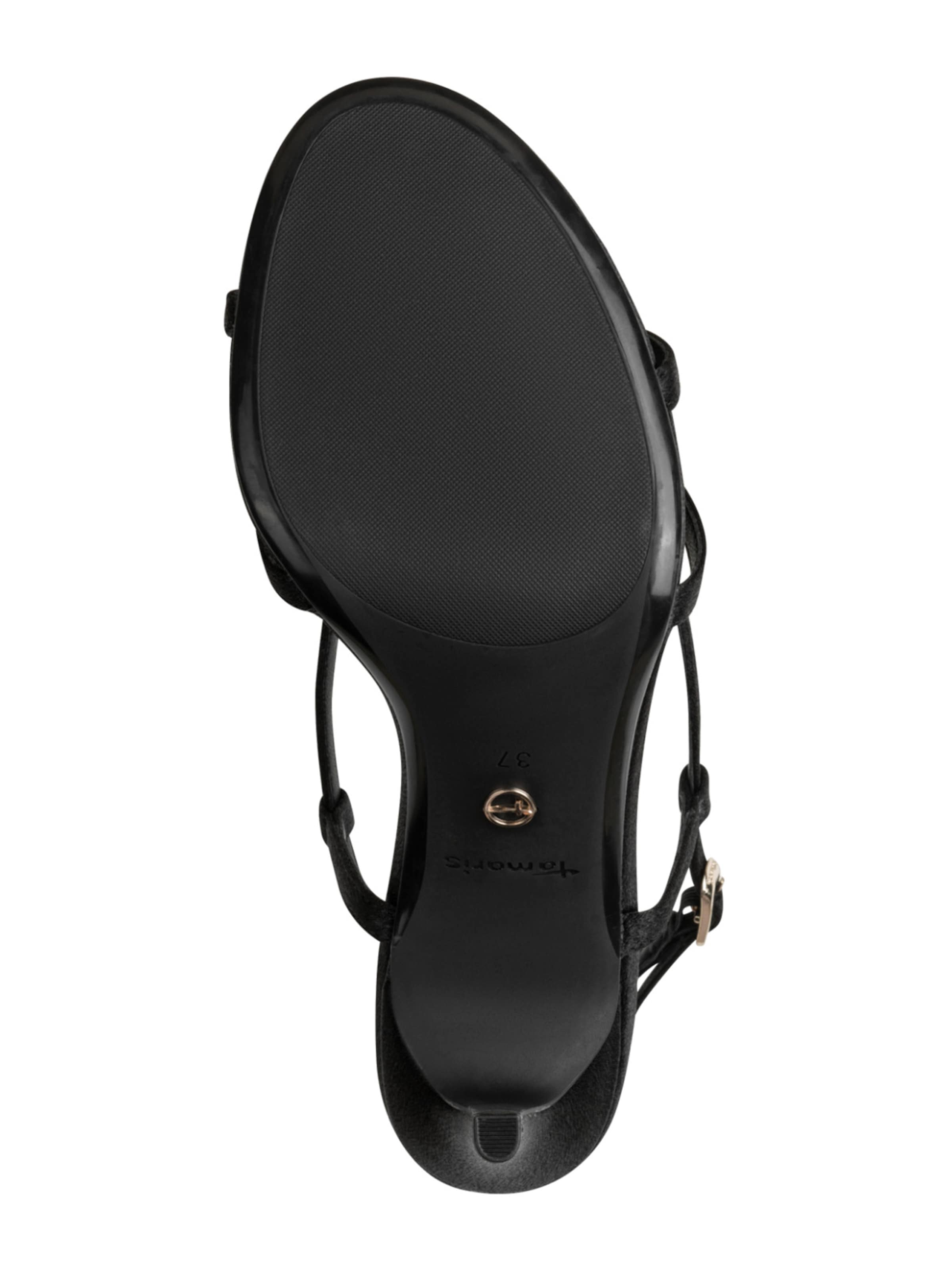 TamarisSandale s remenčićima - crna boja