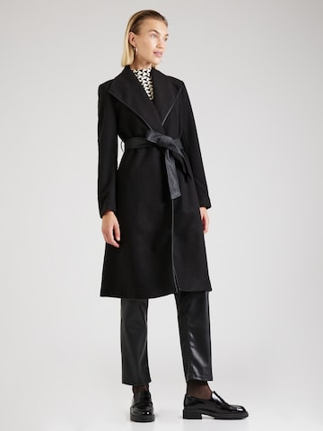 Manteau mi-saison 'Dion' ABOUT YOU en noir : devant